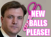 Photo of Ed Balls: New Balls Please